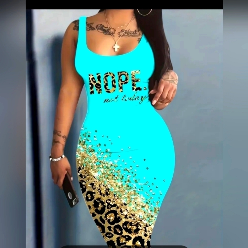 NEW STRETCH BODYCON DRESS PLUS SIZE 3XL